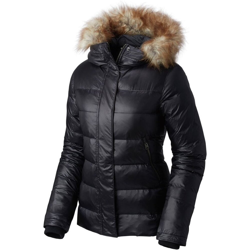 Sorel Women’s Puffer Coat with Faux Lined Hood Black Size S